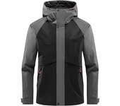 Chaqueta rígida para deportes al aire libre para hombre, nueva chaqueta de montañismo impermeable con capucha para otoño e invierno L