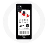 Coque Samsung Galaxy A21S Billet d'avion Montreal