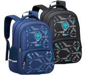 Mochilas escolares impermeables para niños, mochilas para niñas y niños, mochilas de escuela primaria, mochila ortopédica 41*28*16cm azul