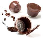 Cápsula de café reutilizable para máquina Nescafé Dolce Gusto, Kit de taza de filtro de cápsula de café rellenable, 6 uds.