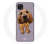 Coque pour Samsung Galaxy A22 5G Brown Floppy Ears