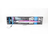 Jackall Metal Jig Bambluz Semi Long 250 gramos UV Laserpink (3008)