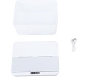 Papelera inteligente de 6 litros de capacidad, sin contacto, recargable por USB, automática, de inducción, eléctrica, para