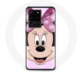 Coque pour Samsung Galaxy S20 Ultra Minnie Mouse Dessin animé rose