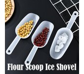 Utensilio de cocina Cuchara para harina Cuchara medidora esmerilada Pala para hielo duradera Postre Buffet Café Té Square