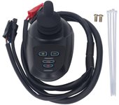 Controlador de silla de ruedas eléctrica, Motor cepillado, tipo separado, controlador de palanca de mando para silla de ruedas con freno