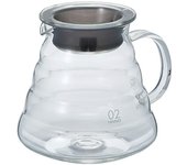 Cafetera de goteo HARIO V60 (600 ml), transparente, XGS-60TB puro