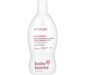 ATTITUDE, Detergente para biberones y lavavajillas, sin perfume, 23.7 fl oz (700 ml)