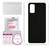 apgo Protective Skin Sticker for the back compatible with Realme 7 Pro, Wrap Film, Foil, Vinyl - Pattern Matrix
