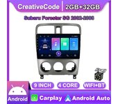 Radio de coche Carplay para Subaru Forester SG 2002-2008 Reproductor de vídeo multimedia Android Navegación GPS WIFI 2+32 GB 1+16GB