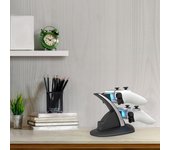 Soporte para ventilador de refrigeración HBP-253, estación de carga para consola, enfriador de ventilador, base de joystick inalámbrica con indicador CHINA negro