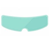 Universal Anti Niebla A Prueba de Lluvia Casco Escudo Película Lluvia Niebla Anti Película para Casco Visor Película verde claro