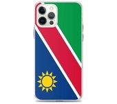 Funda iPhone - Namibia - Drapeau - Souple - Multicolore - Compatible iPhone 12 Pro