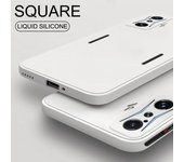 Funda de silicona líquida cuadrada de lujo para Xiaomi Poco F4 GT, Poco F 4 GT, PocoF4 GT Poco F4 GT