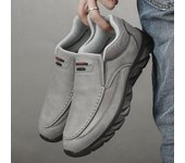 Mocasines ligeros para hombre, zapatos informales sin cordones para hombre, cómodos para caminar, zapatillas de lujo para senderismo al aire libre, calzado para conducir, nuevo 36