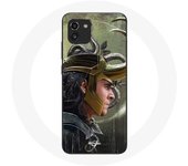 Coque pour Samsung Galaxy A03 Loki Thor Ragnarok avec Casque Fanart Saison 1