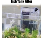 Purificador de agua sumergible de oxígeno, bombas de agua para acuario, pecera, accesorios para acuario, filtro externo para colgar, Mini filtro para pecera, enchufe estadounidense