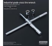 Herramienta de llave de tubo en cruz para neumáticos que ahorra mano de obra para la extracción y el cambio de neumáticos