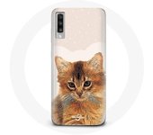 Coque pour Samsung Galaxy A50 Somali Race de chats