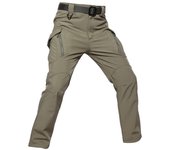 Pantalones Softshell de invierno, pantalones tácticos militares para hombre, pantalones Cargo de lana de caza, pantalones impermeables de combate, senderismo, trabajo XL
