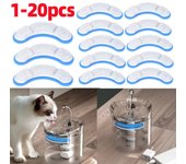 Fuente de Agua para Gatos Filtro de Repuesto Bomba de Agua Herramienta de Limpieza Filtros de Carbón Activado para Gatos Perros