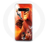 Coque pour Samsung Galaxy S10 Plus Le Roi Lion Simba et Mufasa