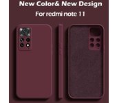 Funda de silicona líquida para Redmi Note 11, 12, 11S Pro Plus 5G, funda suave para Xiaomi Redmi Note 11, 12, Note11, Note12 Pro Turbo Redmi Note11(Global)