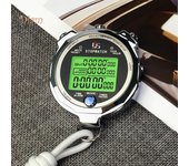 K&J Profesional Cronómetro Digital Temporizador Deportes Correr Entrenamiento Cronógrafo Reloj 100 Memories
