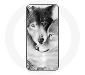 Coque pour Huawei P8 Lite 2017 Loup Duo animaux