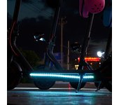 Lámpara de barra con linterna LED para patinete eléctrico Xiaomi M365