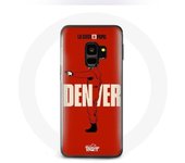 Coque pour Samsung S9 plus La Casa De Papel denver dessin
