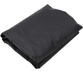Cubierta para ventilador industrial, protección UV, impermeable, a prueba de polvo, plegable, para exteriores negro