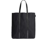 Bolsa de mano PARK Tote con capacidad para A4, lona Takeyari, asa de cuero, parafinada, repelente al agua, color negro 60061 [Antrak] [S] negro
