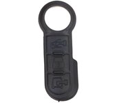 EDP1209 Control remoto de 3 botones Flip Key FOB carcasa almohadilla con Botón de goma para Citroen Relay Fiat Ducato Peugeot Boxer 71752589