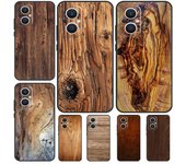 Funda con textura de madera de roble para OPPO Reno 8T, 2Z, 4Z, 5Z, 10, 4, 5, 6, 7, 8 Lite, OPPO Find X2, X3 Neo, X6 Pro, X5 Lite OPPO Reno7 4G