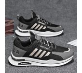 Zapatillas de deporte casuales de moda de otoño para hombre, zapatillas de plataforma cómodas para correr, zapatos de diseño de lujo de malla con cordones, zapatos vulcanizados, tenis masculinos 39