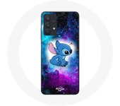 Coque Maniacase pour Samsung A32 4g Stitch ohana espace coloré