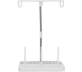 Portahilos para 3 carretes Light Wright, máquina de coser doméstica, herramienta para acolchado DIY, beige blanco