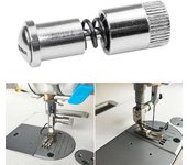 Prensatelas de cambio rápido, dispositivo de tornillo compatible con piezas de máquinas de coser industriales Lockstich, resorte de abrazadera instantánea, soporte de pies fácil, 2 uds. 1 PC