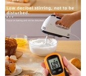 Batidor de huevos eléctrico de mano para mezclar crema, repostería y pasteles EU Plug