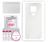 apgo Protective Skin Sticker for the back compatible with Cubot P30, Wrap Film, Foil, Vinyl - Pattern Matte Transparent