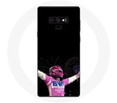 Coque pour Samsung Galaxy Note 9 Formule 1 Sergio Pérez Mendoza gagné la course