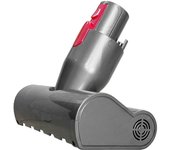 Para aspiradoras inalámbricas Dyson V7 V8 V10 V11 V15 - Mini cabezal de cepillo motorizado - Accesorio para aspiradora para quitar pelos de mascotas gris