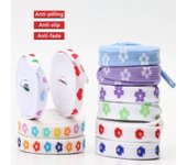 Cordones planos para zapatillas deportivas, cordones con forma de corazón, flores, margaritas, sakura, cordones de lona de caña alta. 120cm