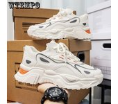 Zapatos de hombre de verano transpirables deportivos casuales zapatos para correr estudiantes superficie de malla aumenta zapatos de papá altos 39 negro