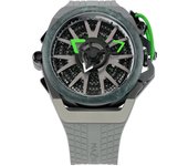 Reloj para hombre Mazzucato Rim Monza con cronógrafo reversible y esfera doble automático F1-GY361 gris