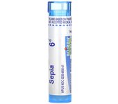 Boiron, Sepia, 6C, Menstrual Pain Relief, 80 pellets approx.