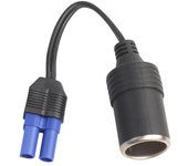 Arrancador de batería de coche, adaptador de enchufe de encendedor de cigarrillos con Clip de silicona de 12V