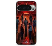 Coque - MANIACASE - Google Pixel 9 Pro - Souple - Noir - Stranger Things saison 4
