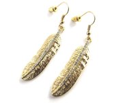 Les Trésors De Lily [M8170] - Pendientes de oro 'Navajo' oro